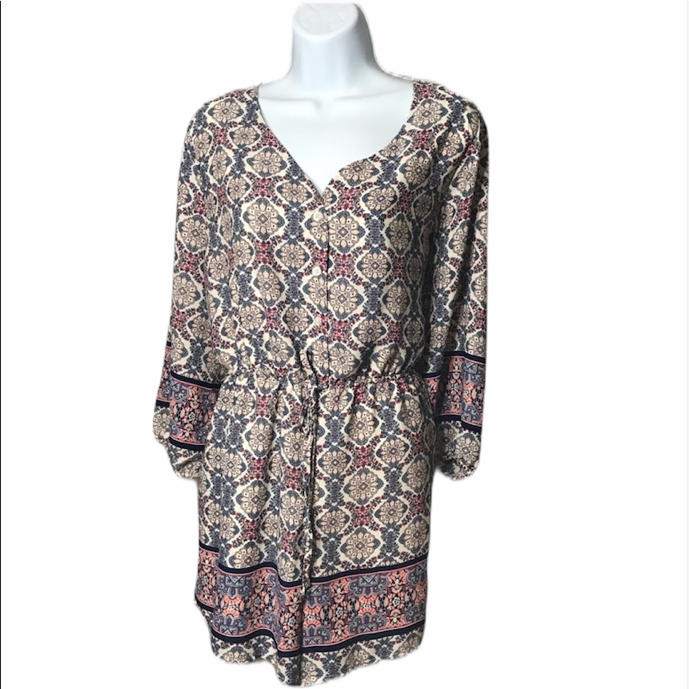 Paisley Button-Up Romper